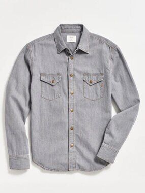 Billy Reid Shoals Denim Shirt
